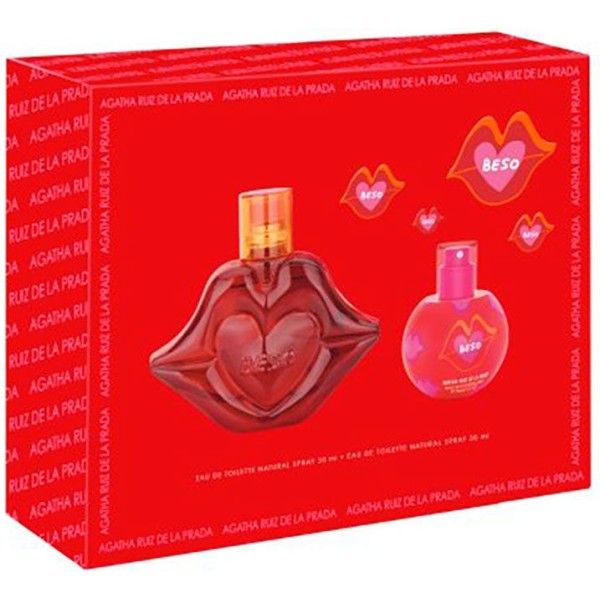 Agatha_beso estuche colonia 100 ml + burbuja 30 ml